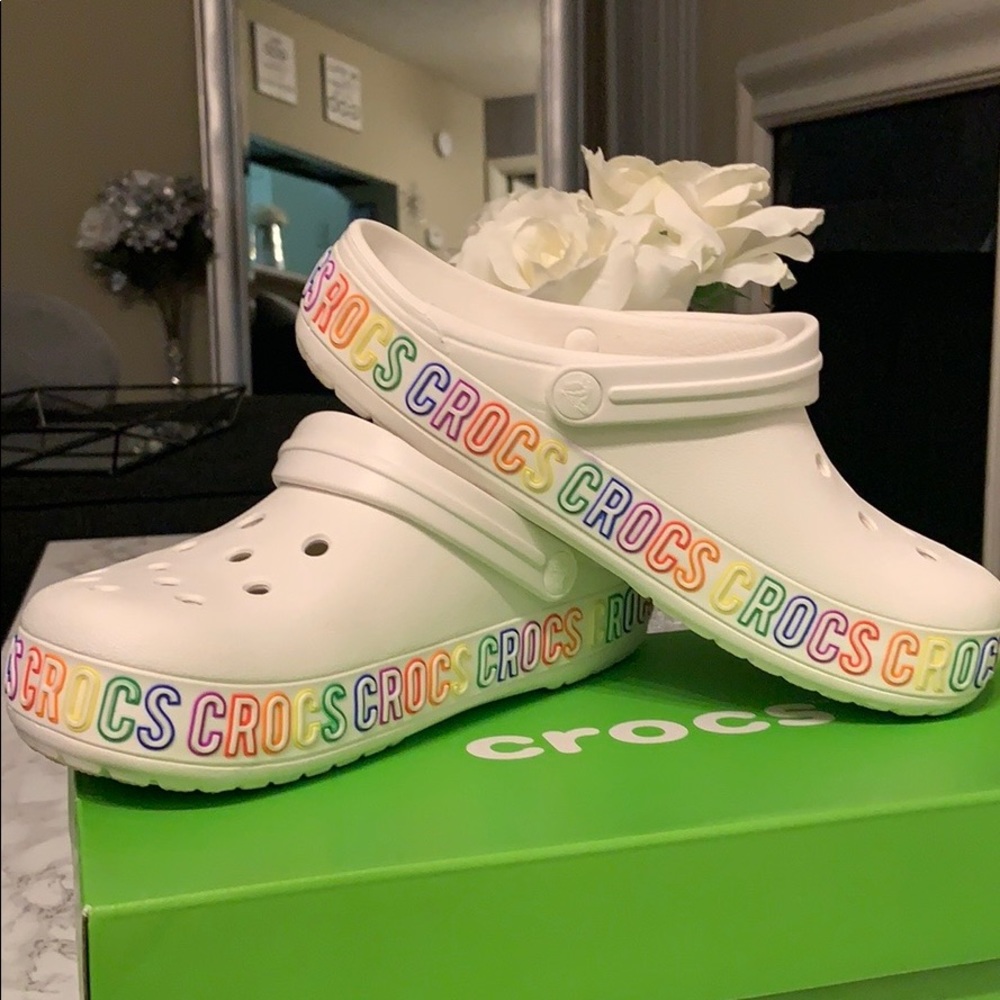 CROCS CROCBAND RAINBOW MANIA CLOG